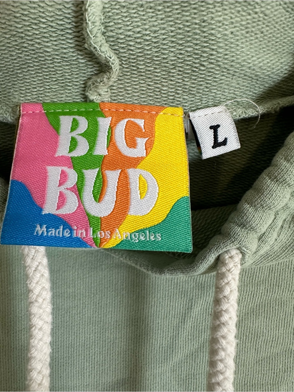 Big bud press pullover green hoodie - Picture 2 of 4